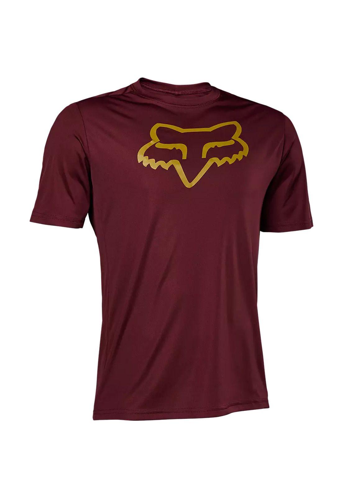 Polera Bicicleta Ranger Burdeo Fox -0