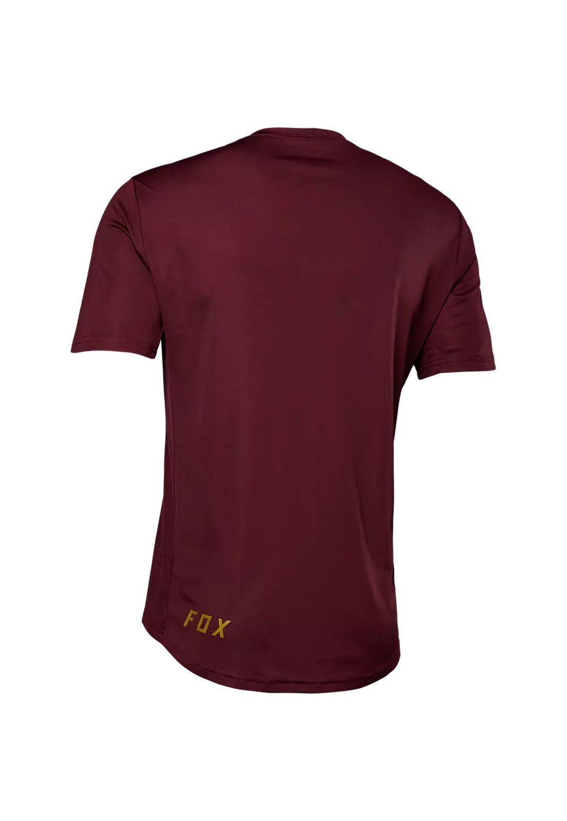 Polera Bicicleta Ranger Burdeo Fox -1