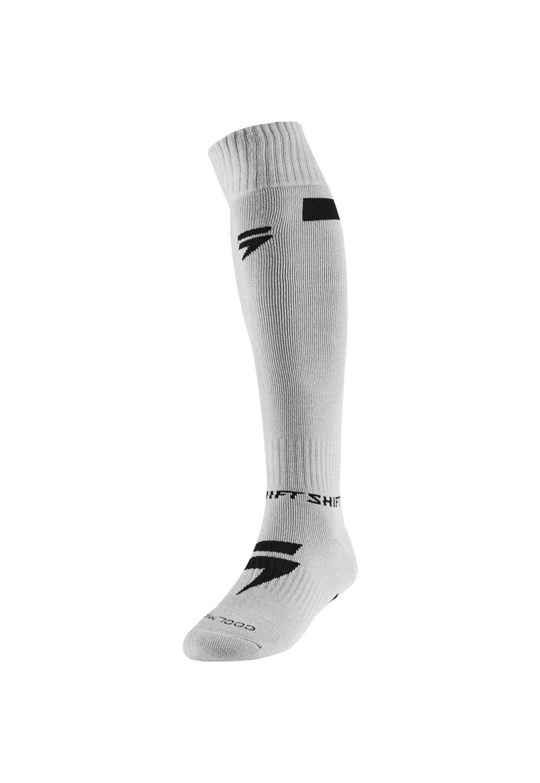 Calcetines Moto White Label Gris Shift-0
