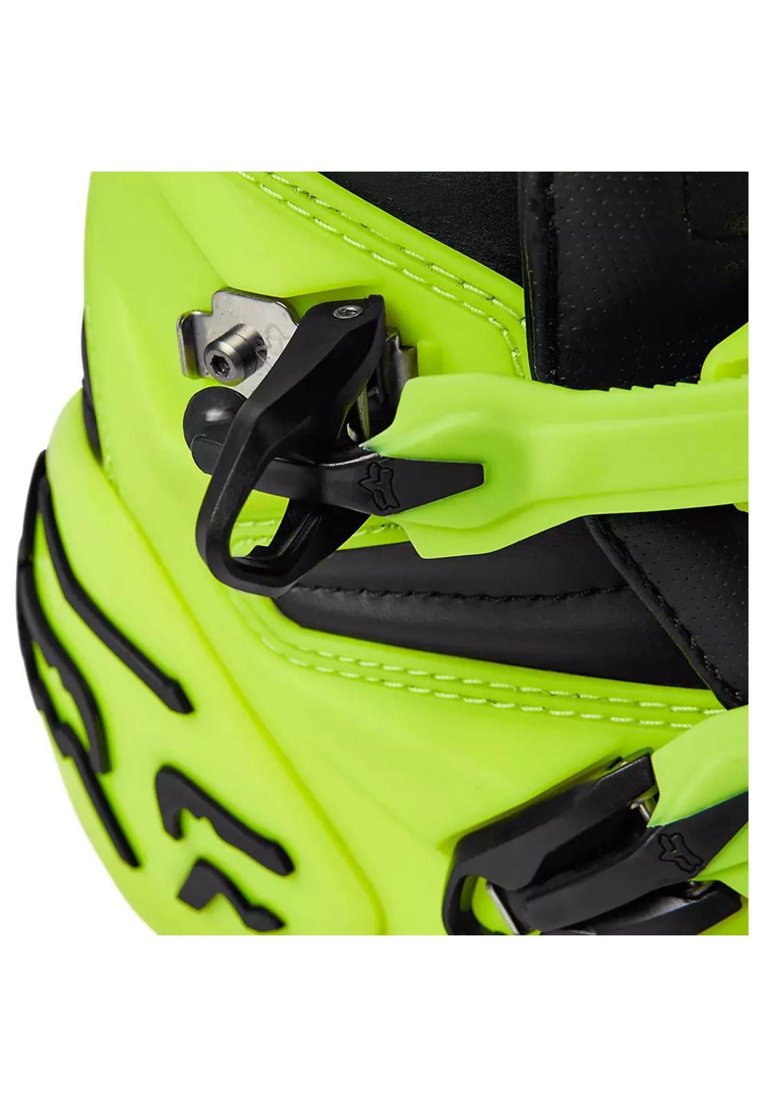 Botas Moto Comp Amarillo Fox-6