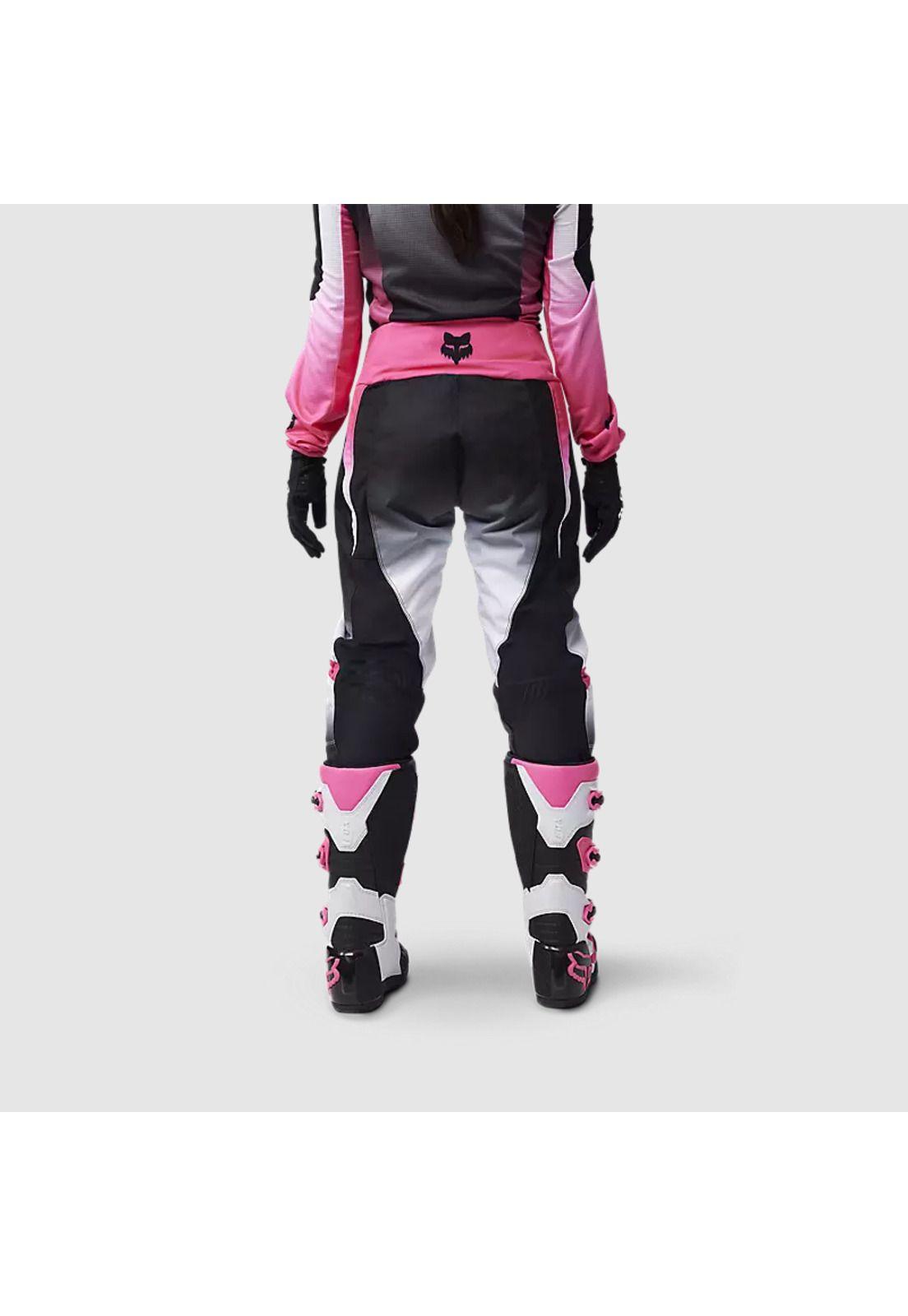 Pantalon Moto Mujer 180 Lean Rosado Fox-3