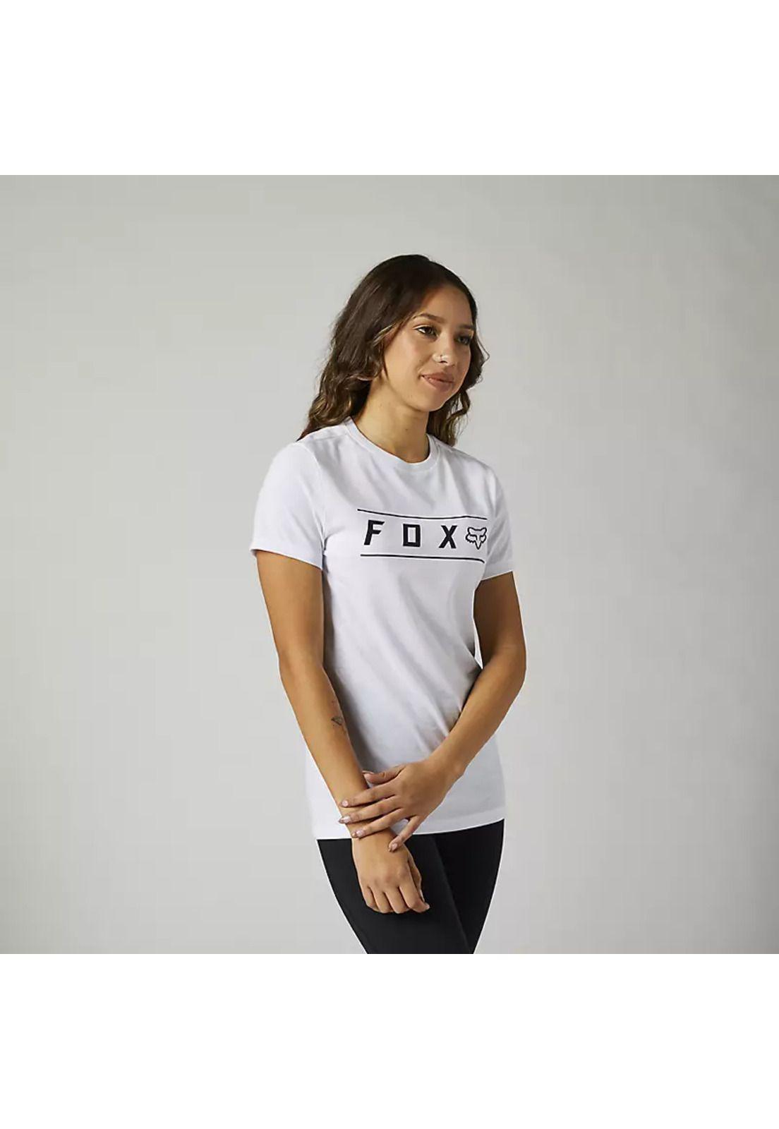 Polera Lifestyle Mujer Pinnacle Blanco Fox-0