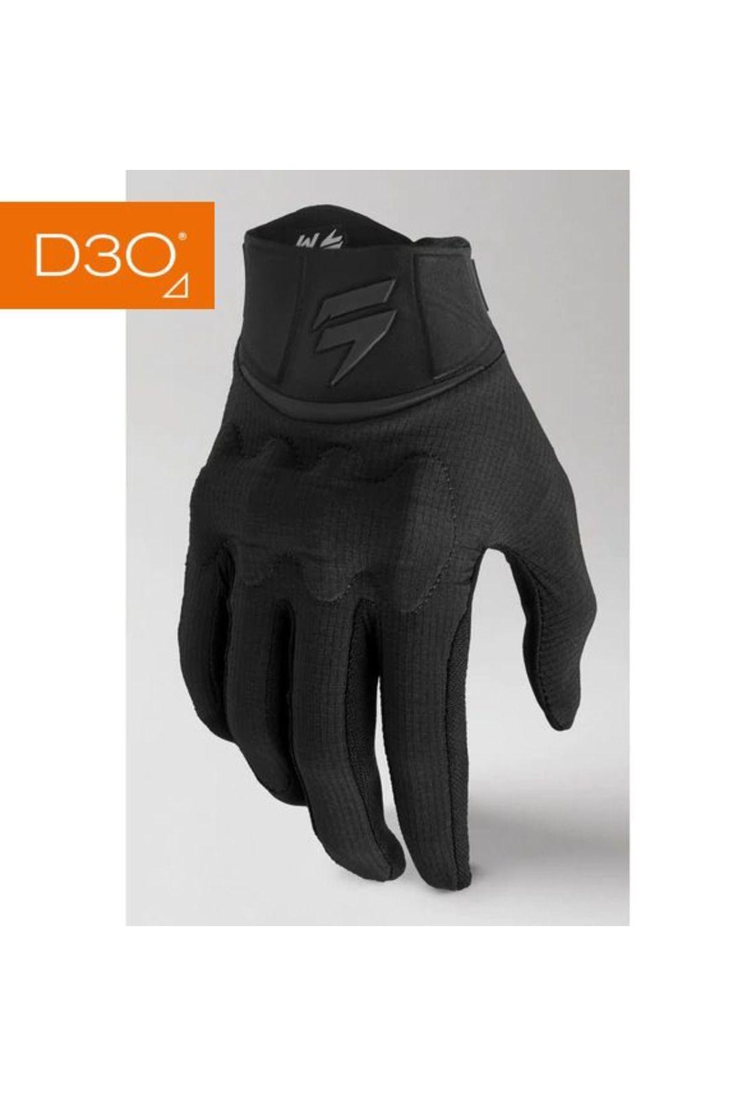 Guantes Moto Whit3 Label D3O Negro Shift-0