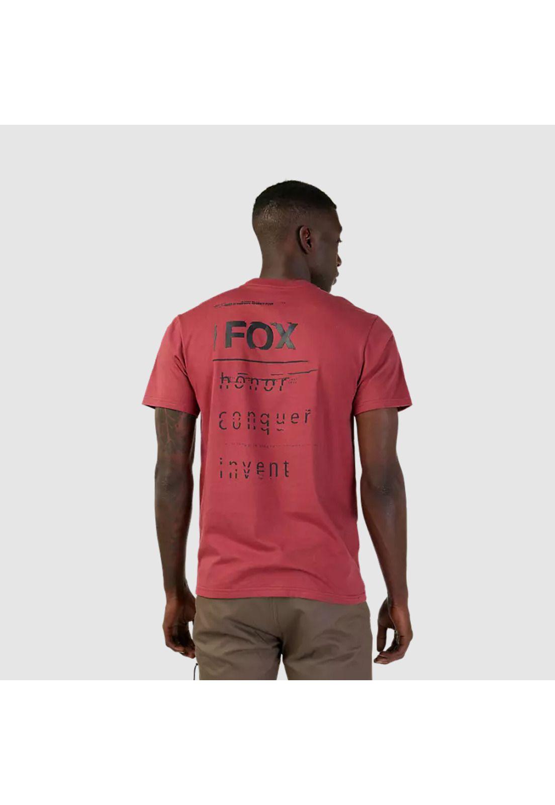 Polera Lifestyle Invent Tomorrow Premium Rojo Fox-1