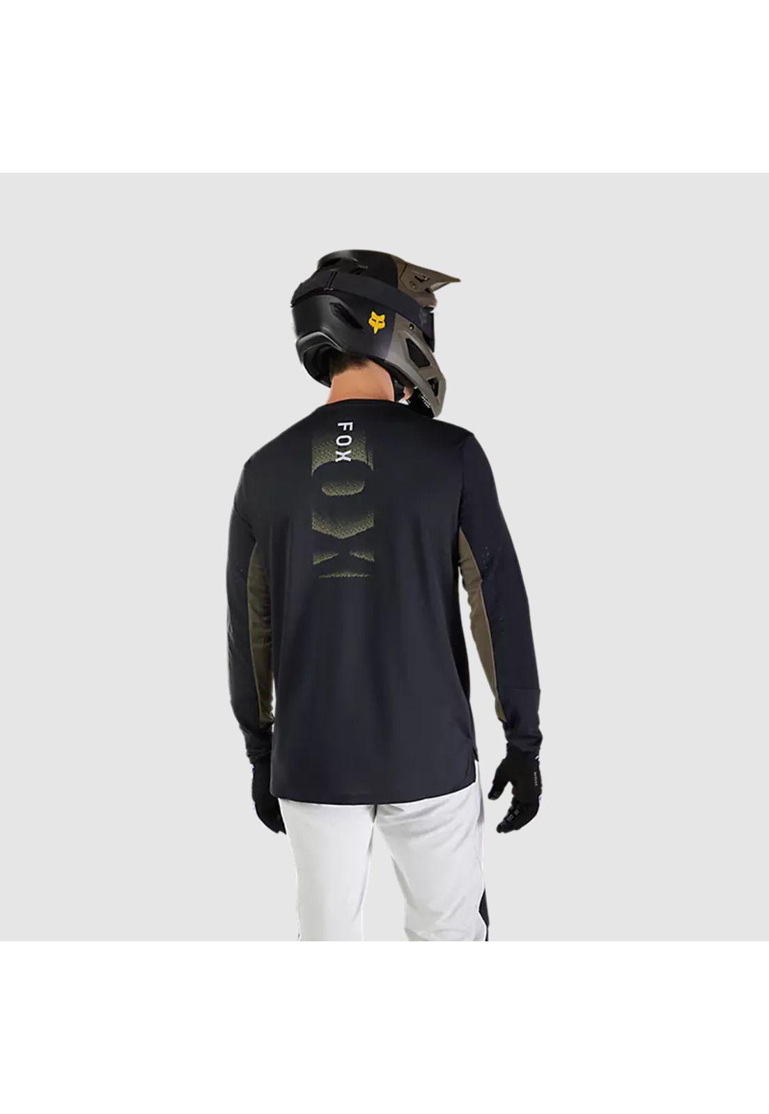Polera Bicicleta Defend Park Negro Fox-3
