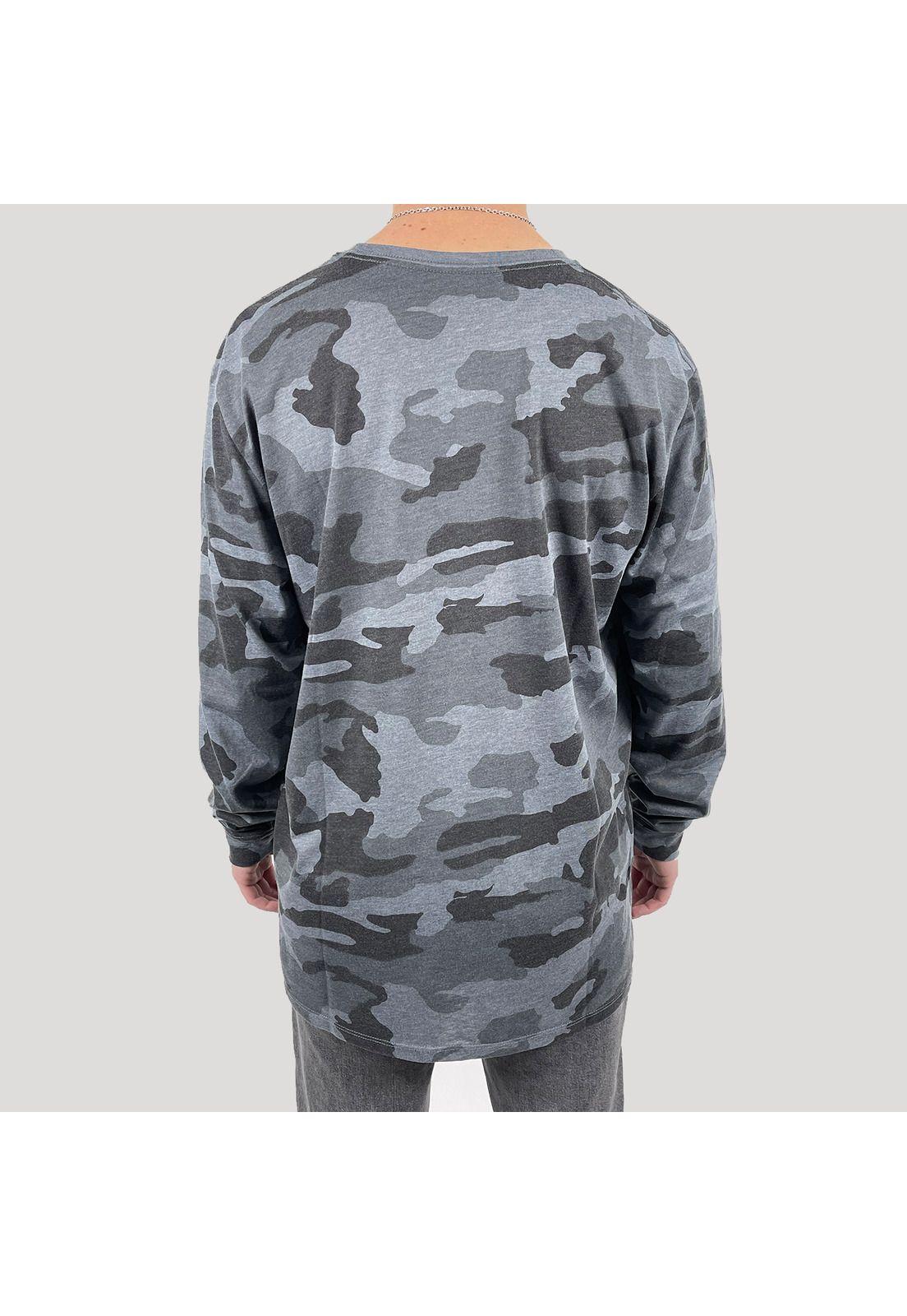 Polera Lifestyle Long Sleeve Camo Fox-3
