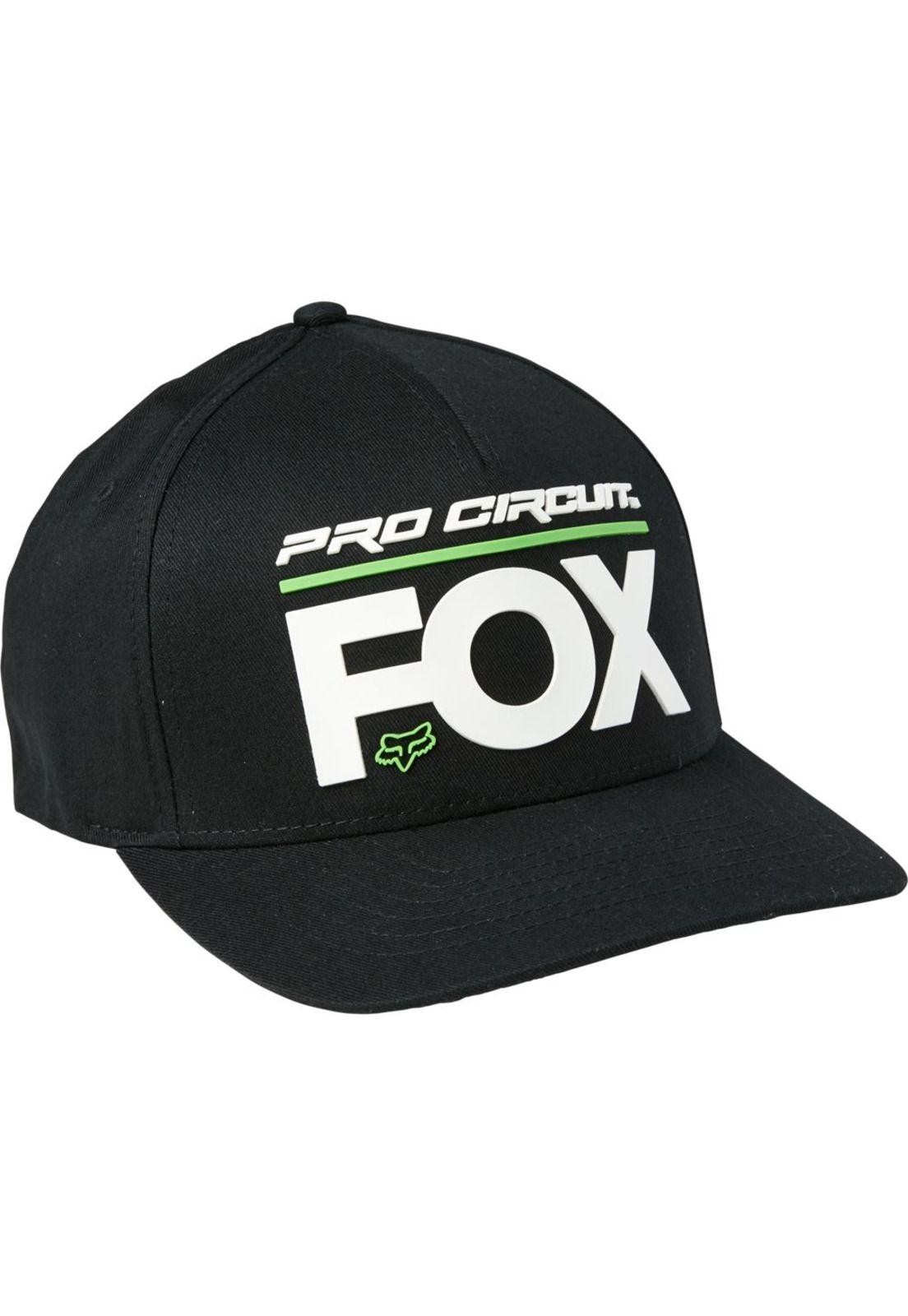 Gorro Jockey Lifestyle Pro Circuit Flexfit Negro Fox-0