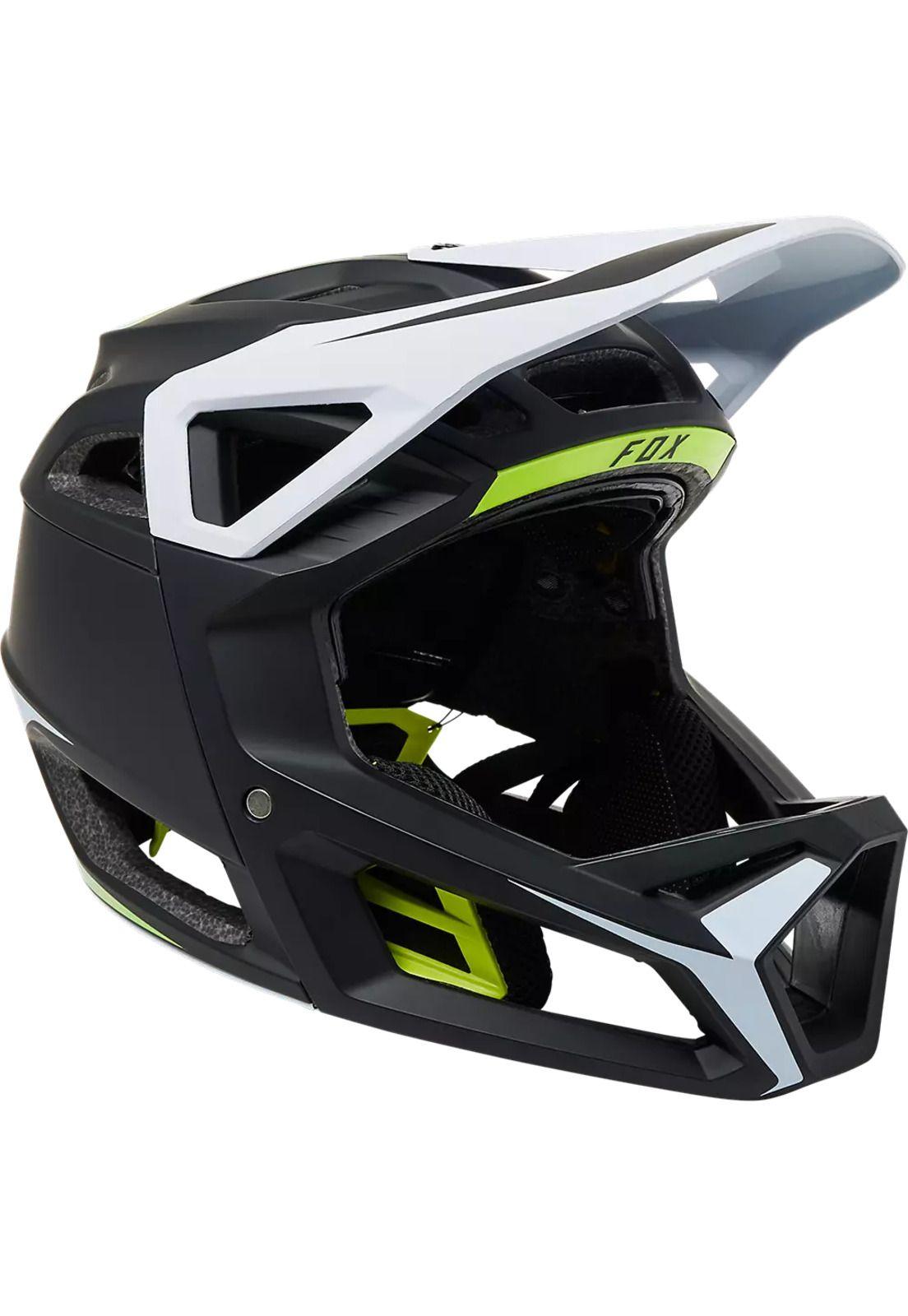 Casco Bicicleta Proframe RS SUMYT Negro/Amarillo/Blanco Fox-0