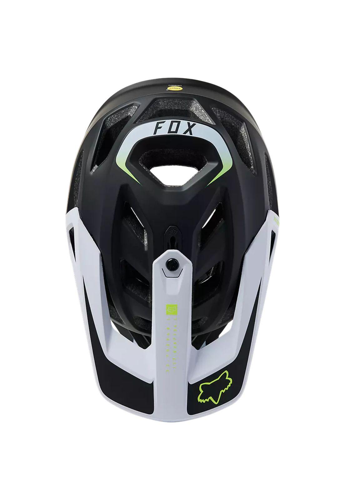 Casco Bicicleta Proframe RS SUMYT Negro/Amarillo/Blanco Fox-3