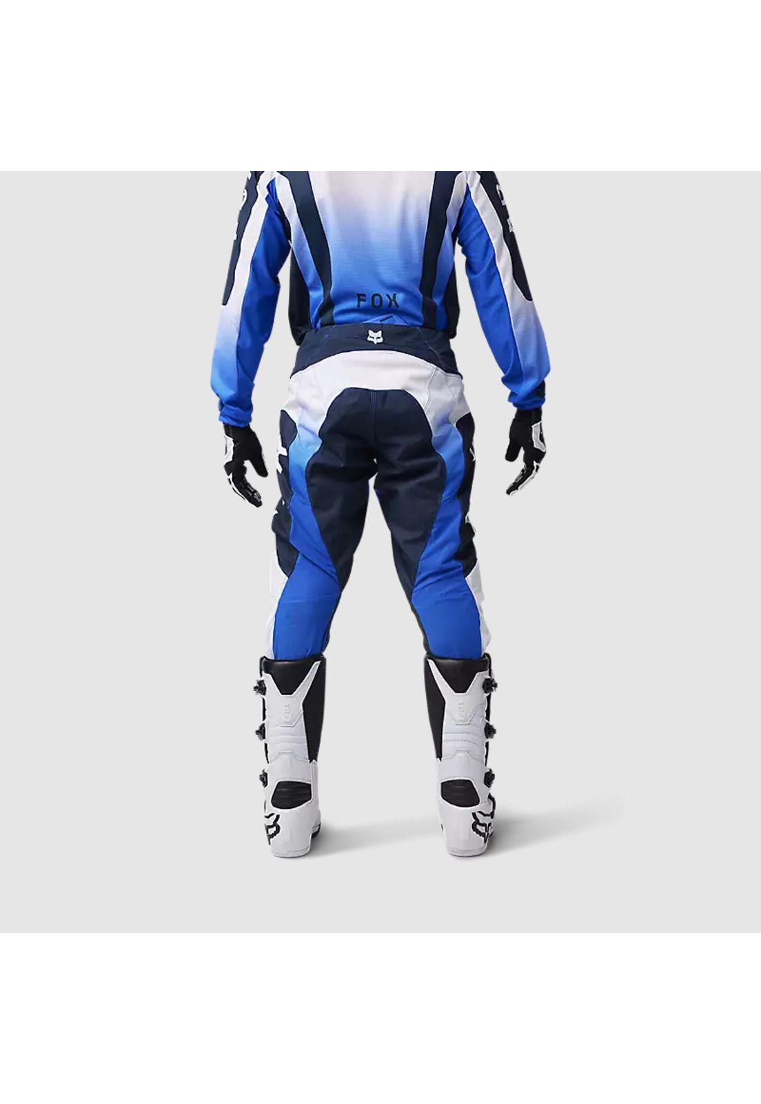 Pantalon Moto 180 Lean Azul Fox-3