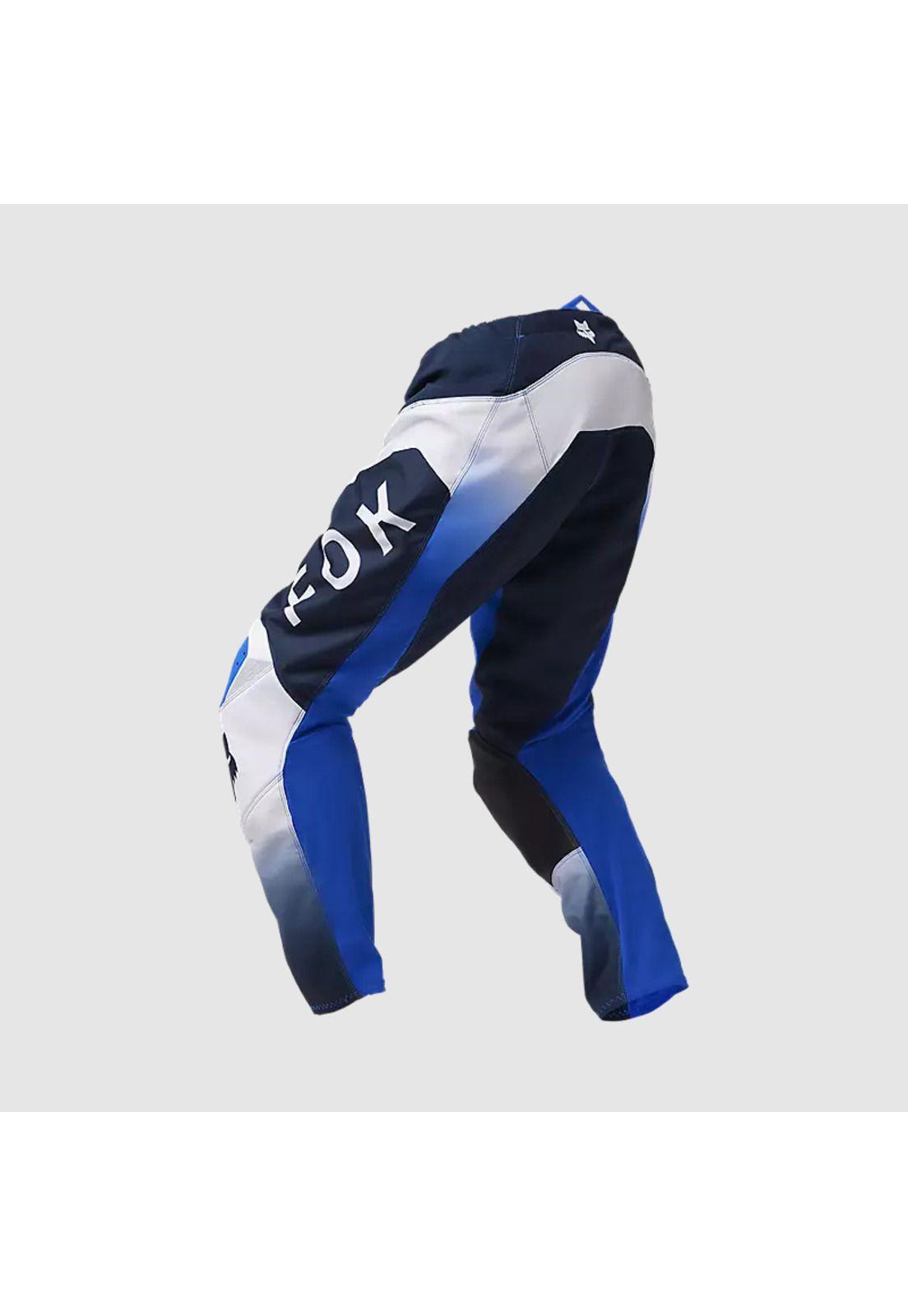 Pantalon Moto 180 Lean Azul Fox-1