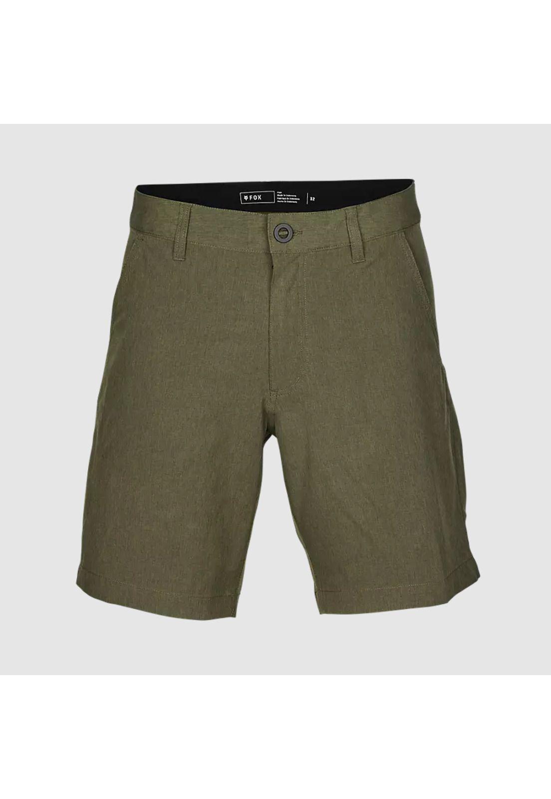 Short Lifestyle Essex Tech Stretch Hybrid Verde Oliva Fox-0