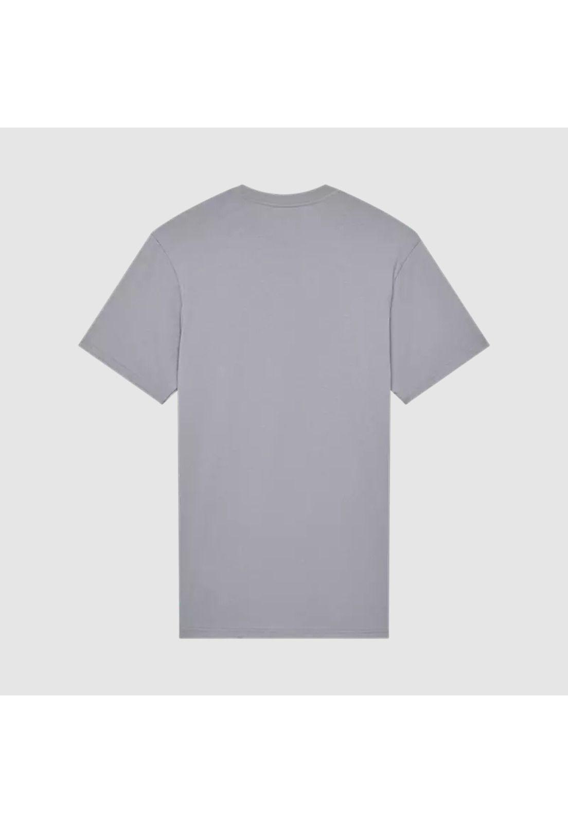 Polera Lifestyle Emblem Premium Gris Fox-1
