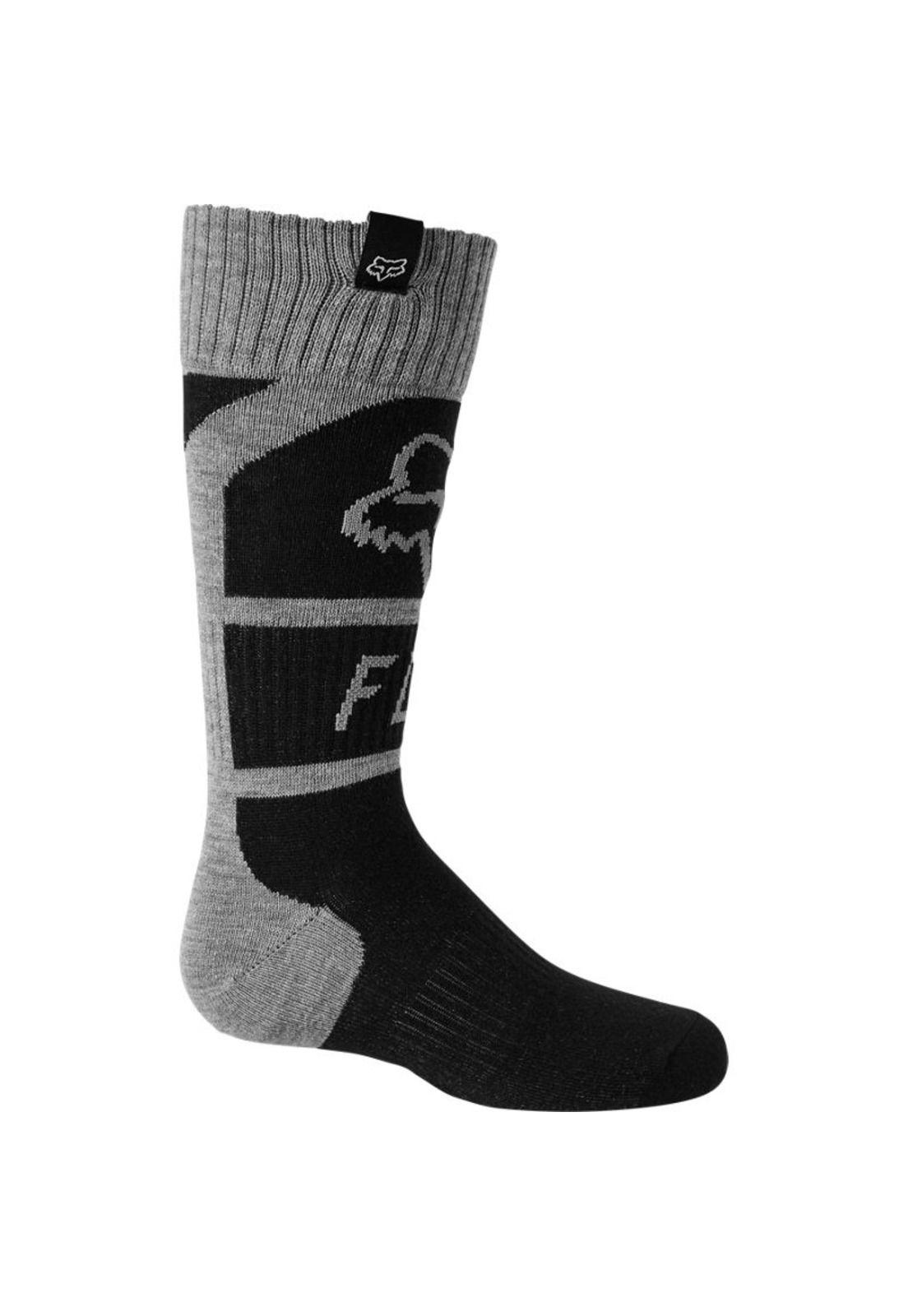 Calcetines Moto Niño Lux Negro Fox-0