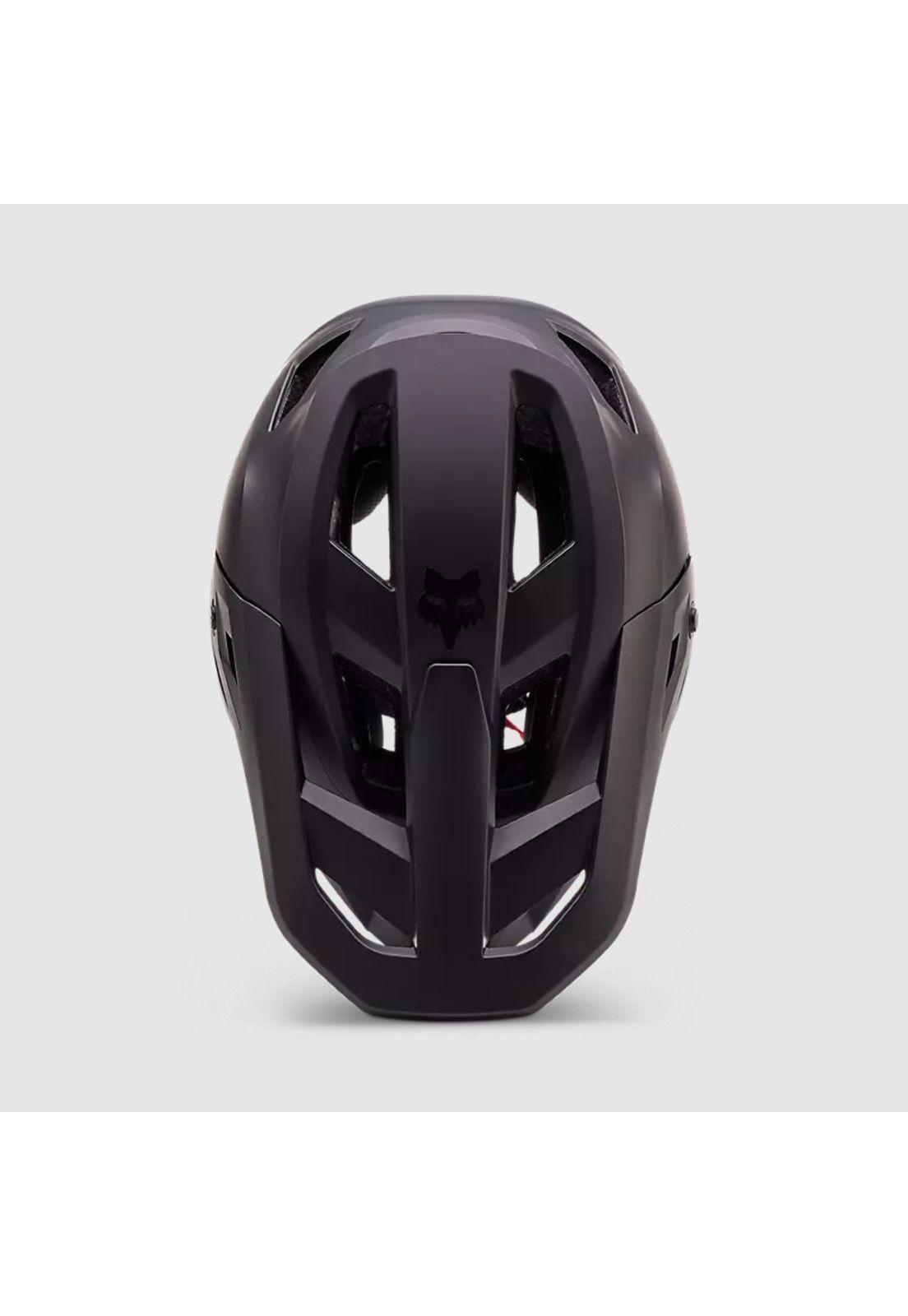 Casco Bicicleta New Rampage Matte Negro Fox-3