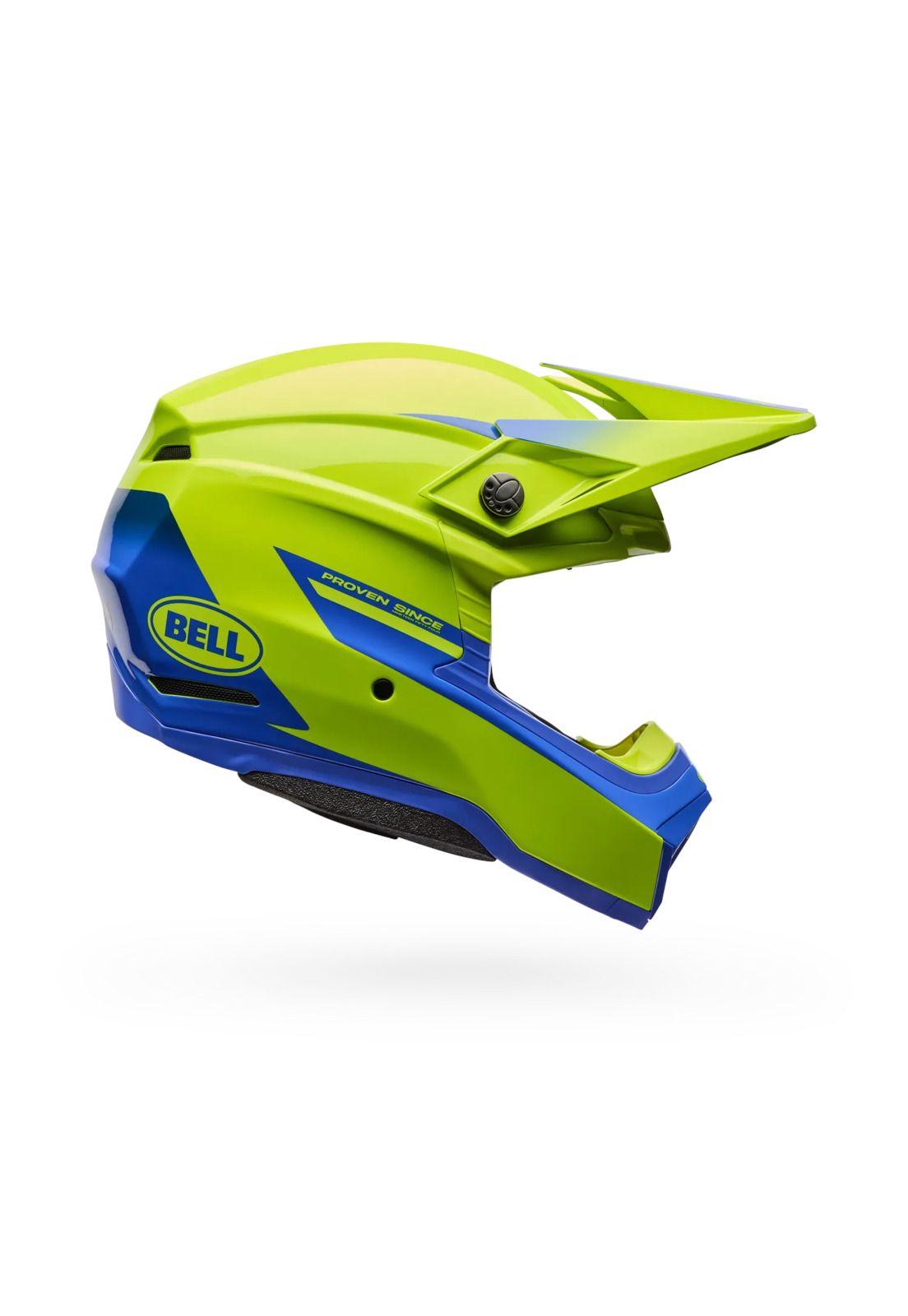 Casco Moto Moto-10 Fade Mips Amarillo Bell-0