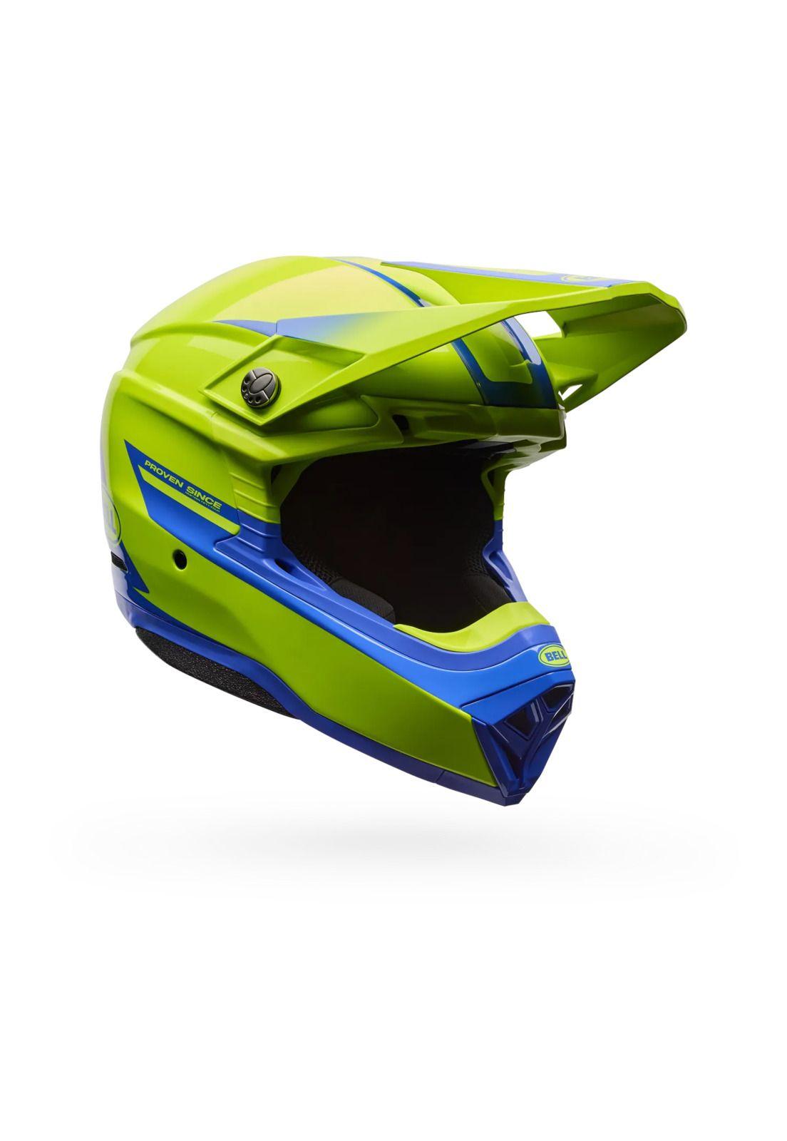 Casco Moto Moto-10 Fade Mips Amarillo Bell-1
