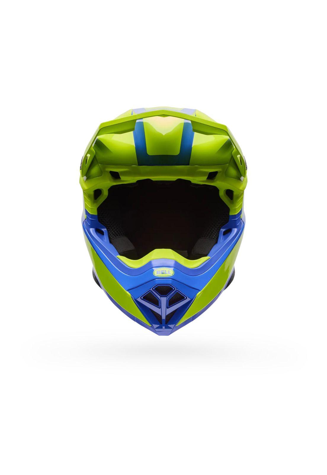 Casco Moto Moto-10 Fade Mips Amarillo Bell-2