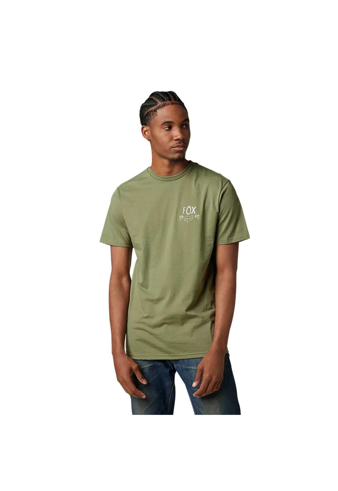Polera Lifestyle No contest Verde Fox-0