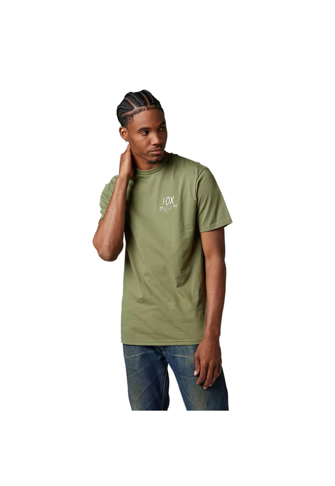 Polera Lifestyle No contest Verde Fox-1