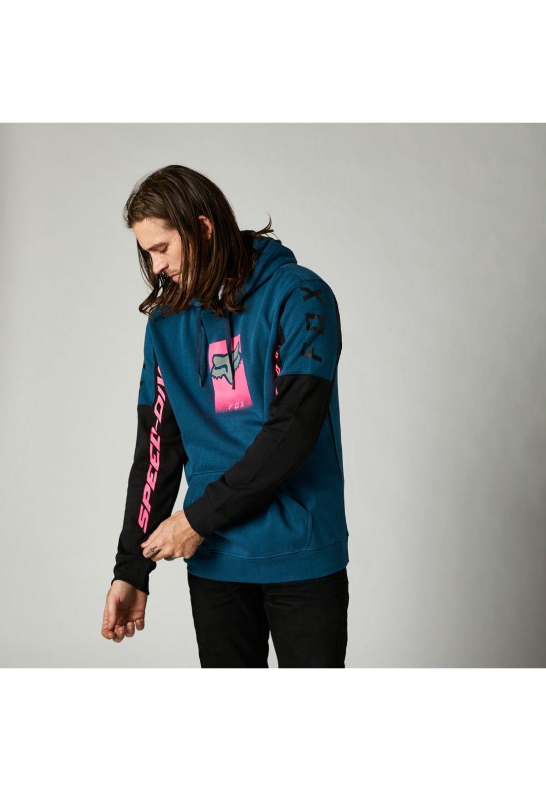 Poleron Lifestyle Dier Azul Fox-3