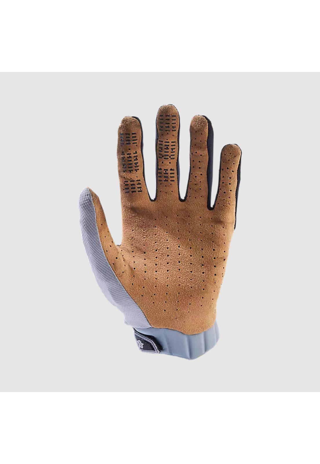 Guantes Moto Flexair Gris/Cafe Fox-1