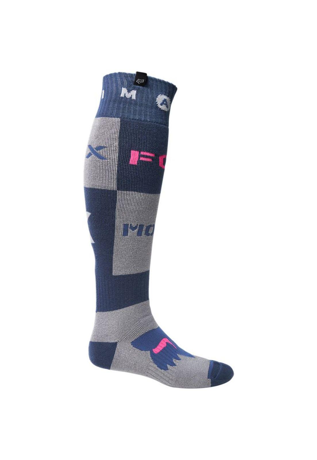 Calcetines Moto Nobyl Fri Azul Fox-0