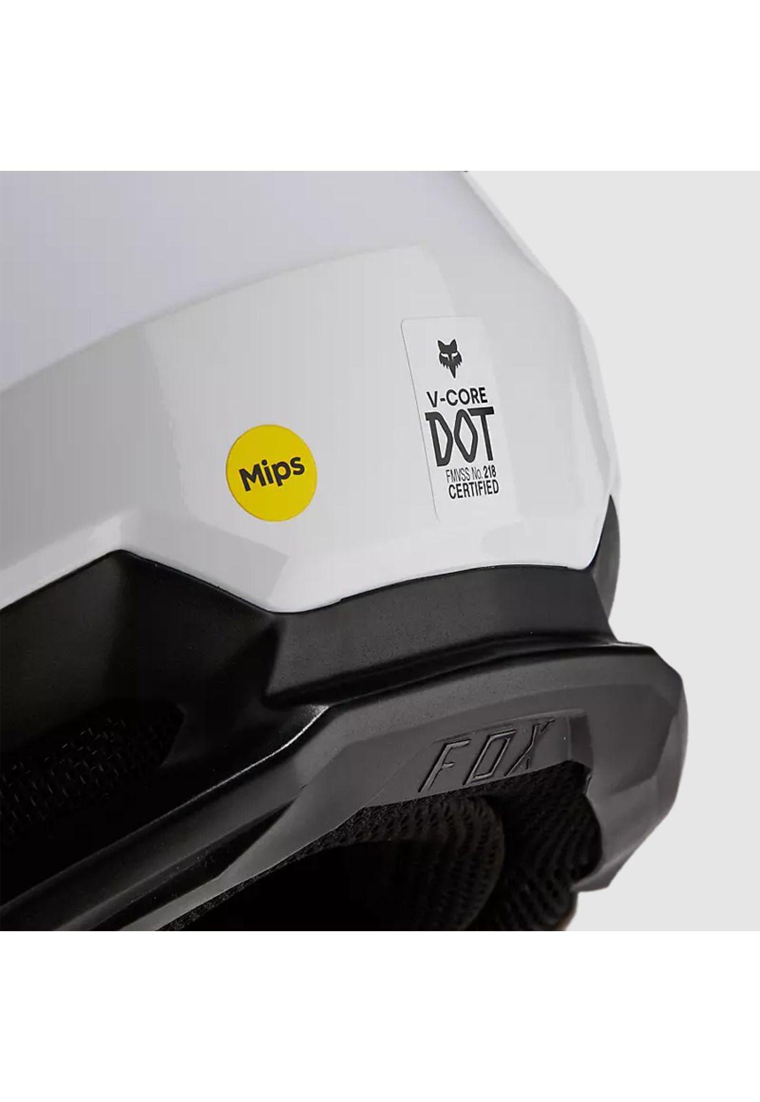 Casco Moto V Core Blanco Fox-7