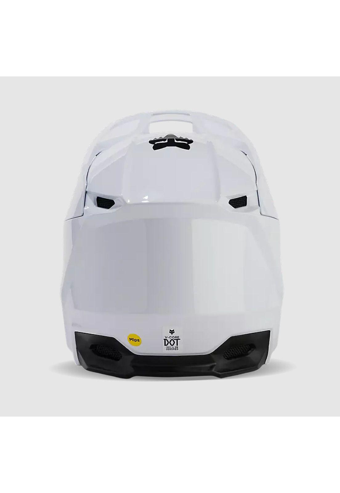 Casco Moto V Core Blanco Fox-3