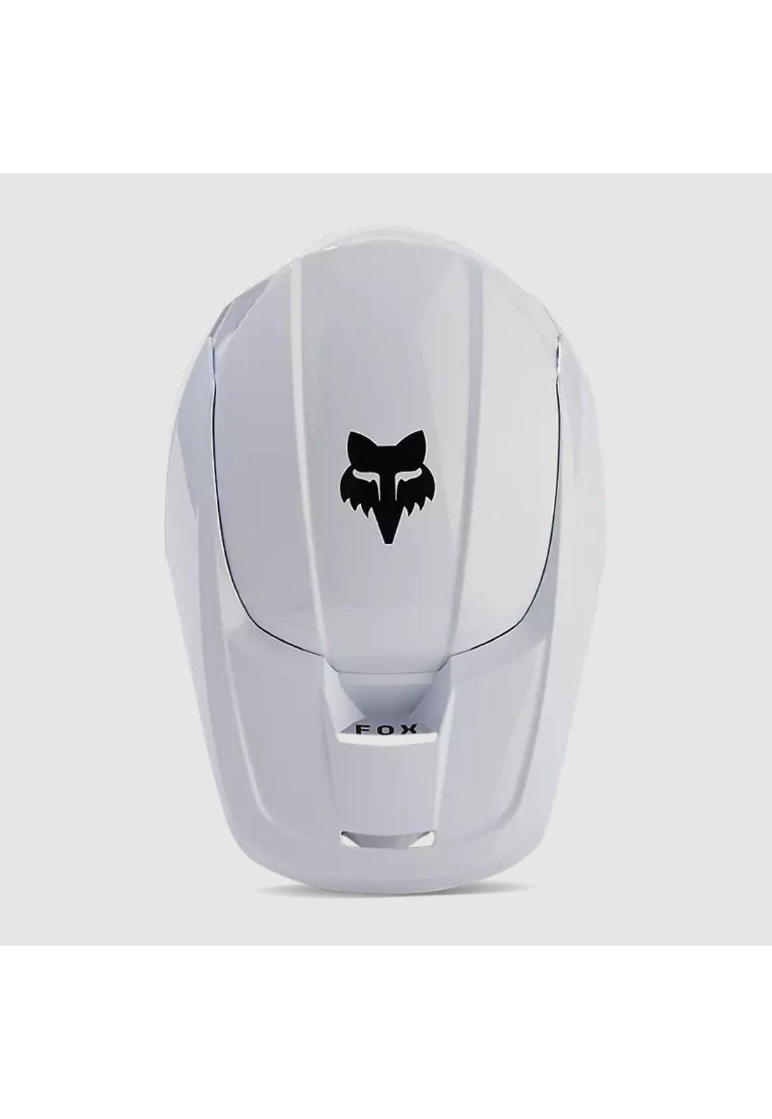 Casco Moto V Core Blanco Fox-4
