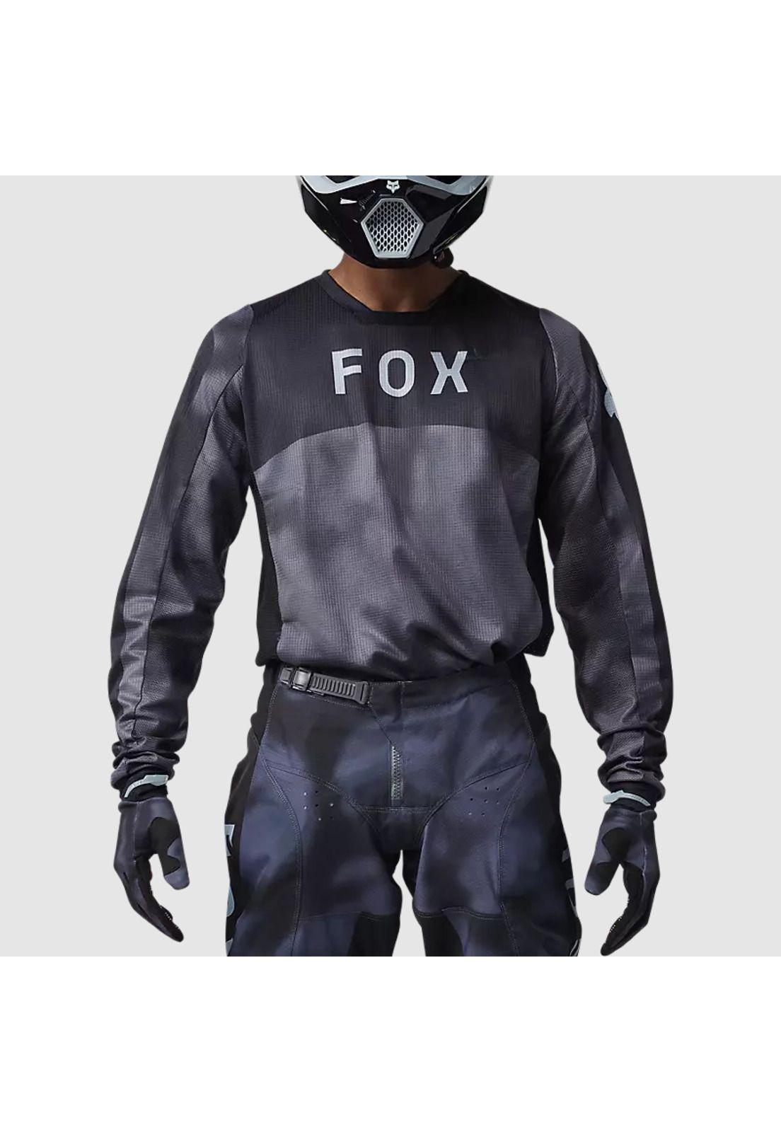 Polera Moto 180 Taunt Negro Fox-2