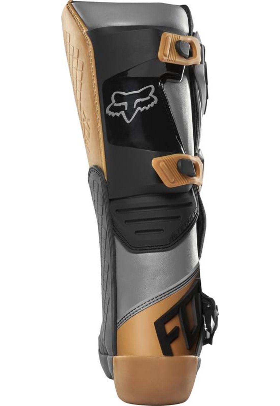 Botas Moto Comp Gris Piedra Fox-2