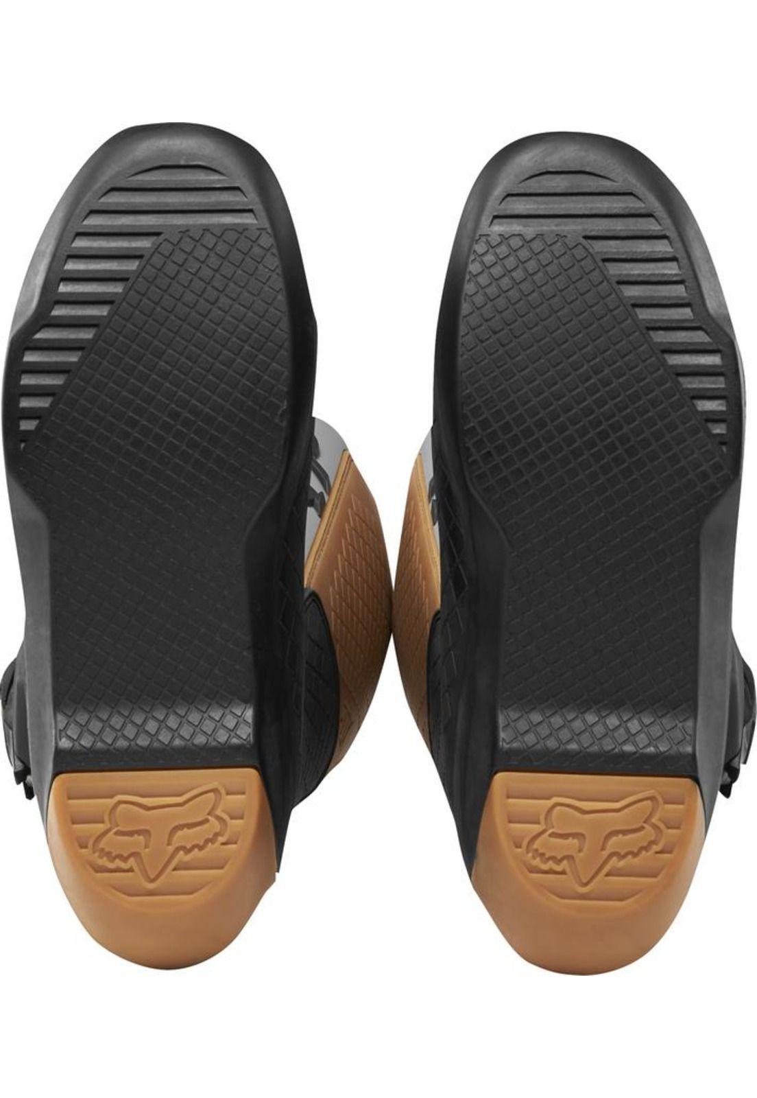 Botas Moto Comp Gris Piedra Fox-3