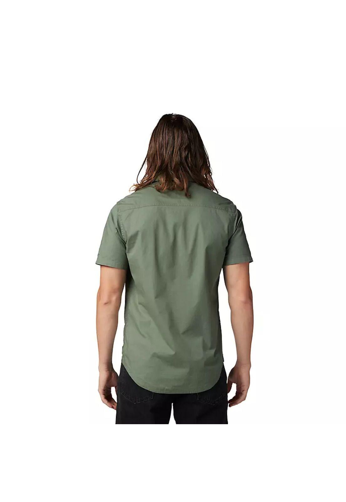 Camisa Lifestyle Roger Woven Verde Fox-1
