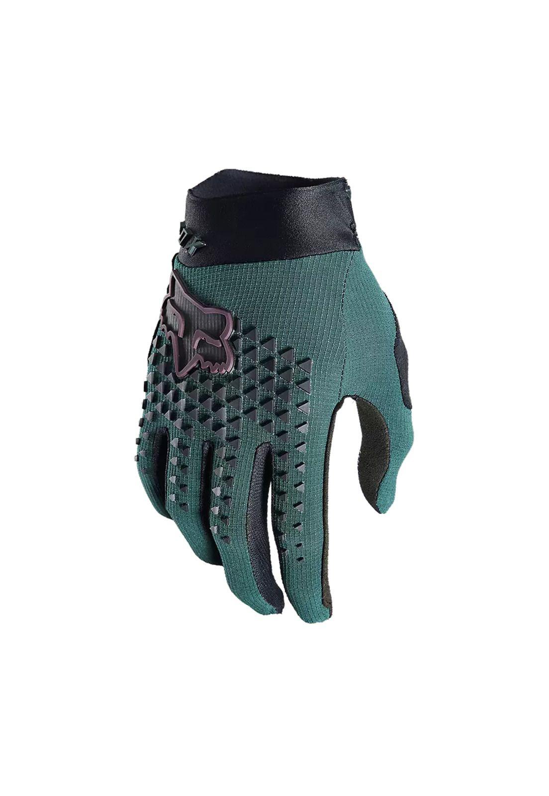 Guantes Bicicleta Mujer Defend Esmeralda Fox-0