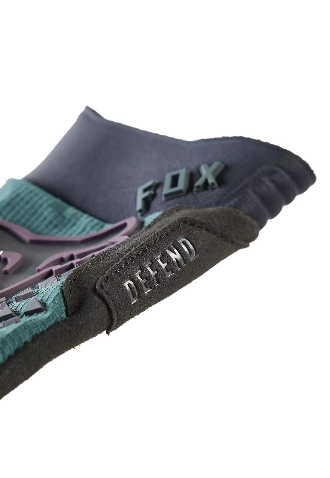 Guantes Bicicleta Mujer Defend Esmeralda Fox-3