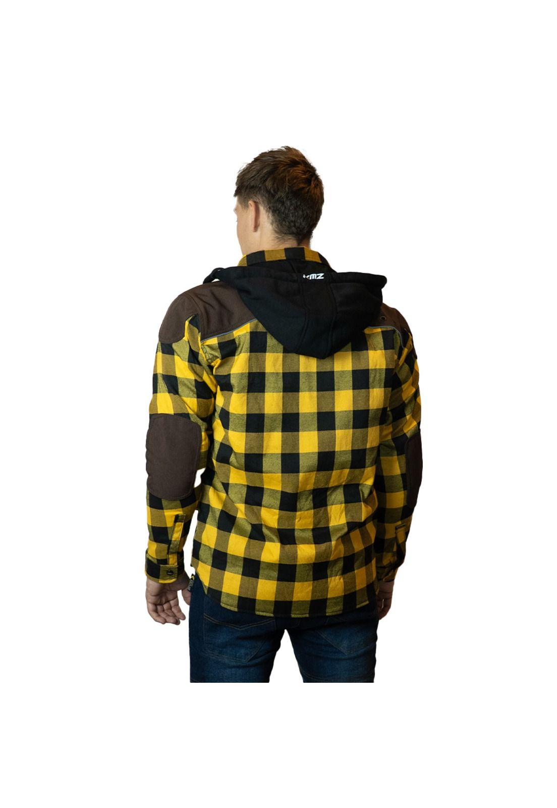 Chaqueta Moto Calle Outrider Horizon Amarillo Kmz-1