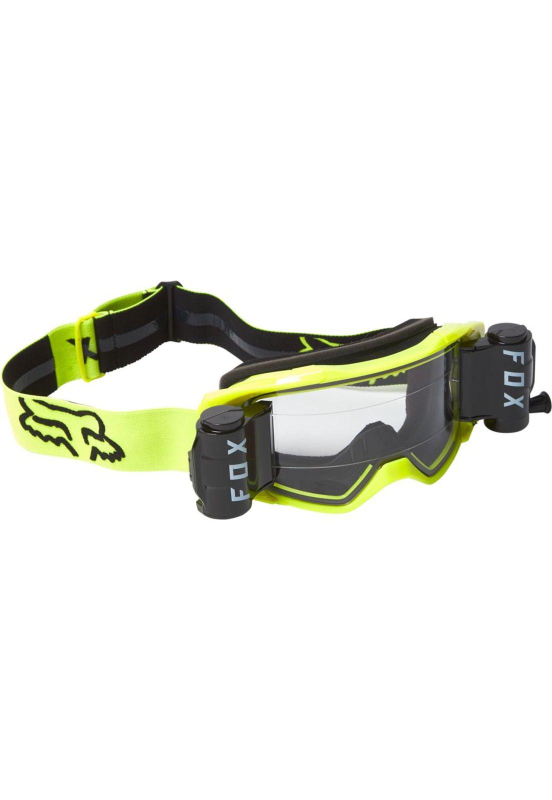 Antiparras Moto Roll Off Vue Stray Amarillo Fox-0