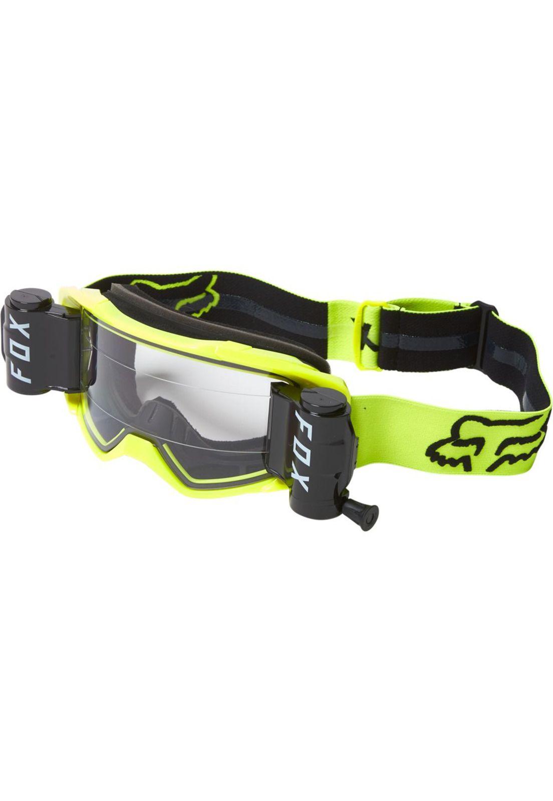 Antiparras Moto Roll Off Vue Stray Amarillo Fox-1