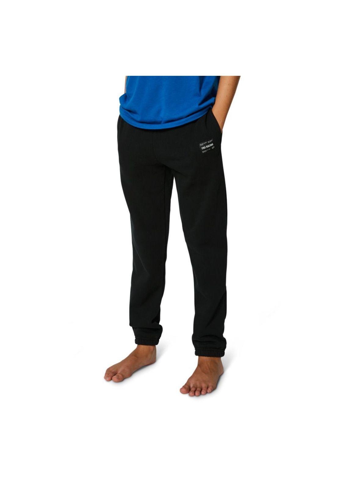 Pantalon Lifestyle Niño Standard Issue Negro Fox-0