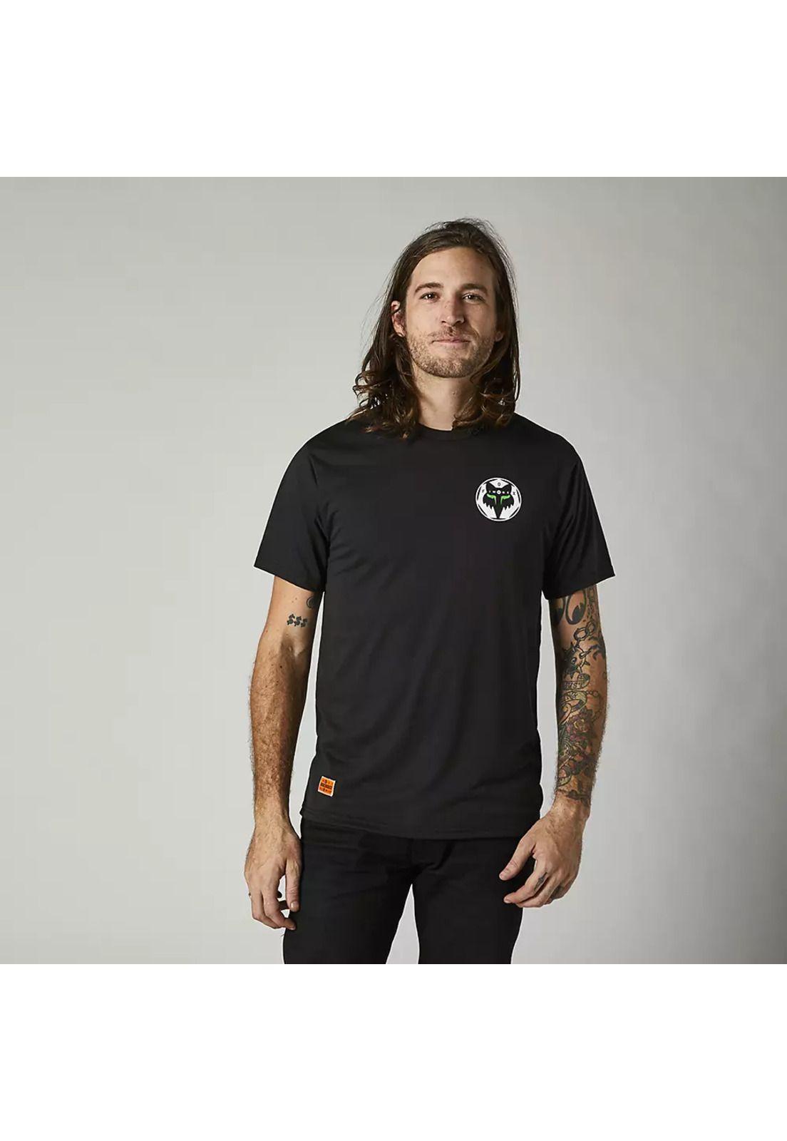 Polera Lifestyle Nobyl Negro Fox-2