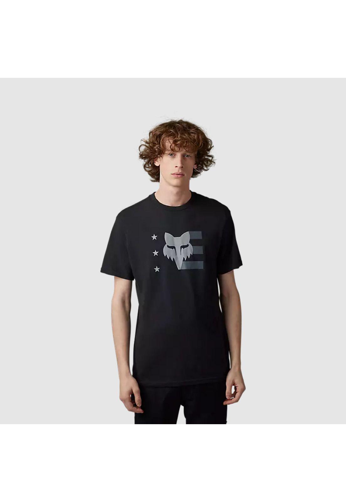 Polera Lifestyle Unity II Negro Fox-0