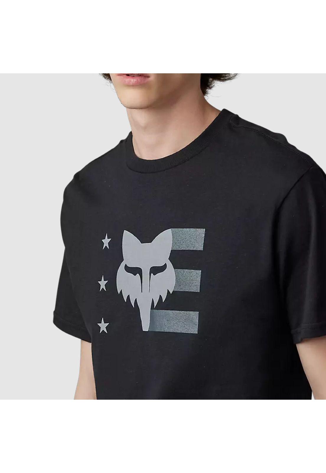 Polera Lifestyle Unity II Negro Fox-2