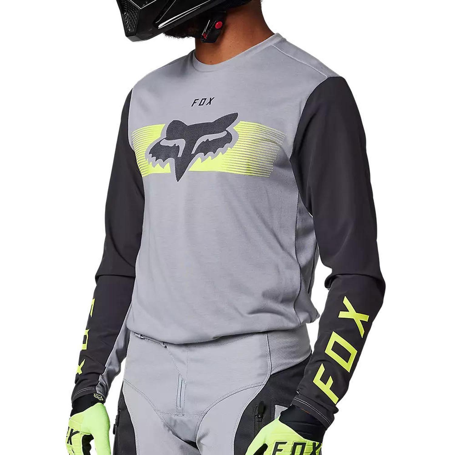 Polera Moto Ranger Offroad Gris Fox-1