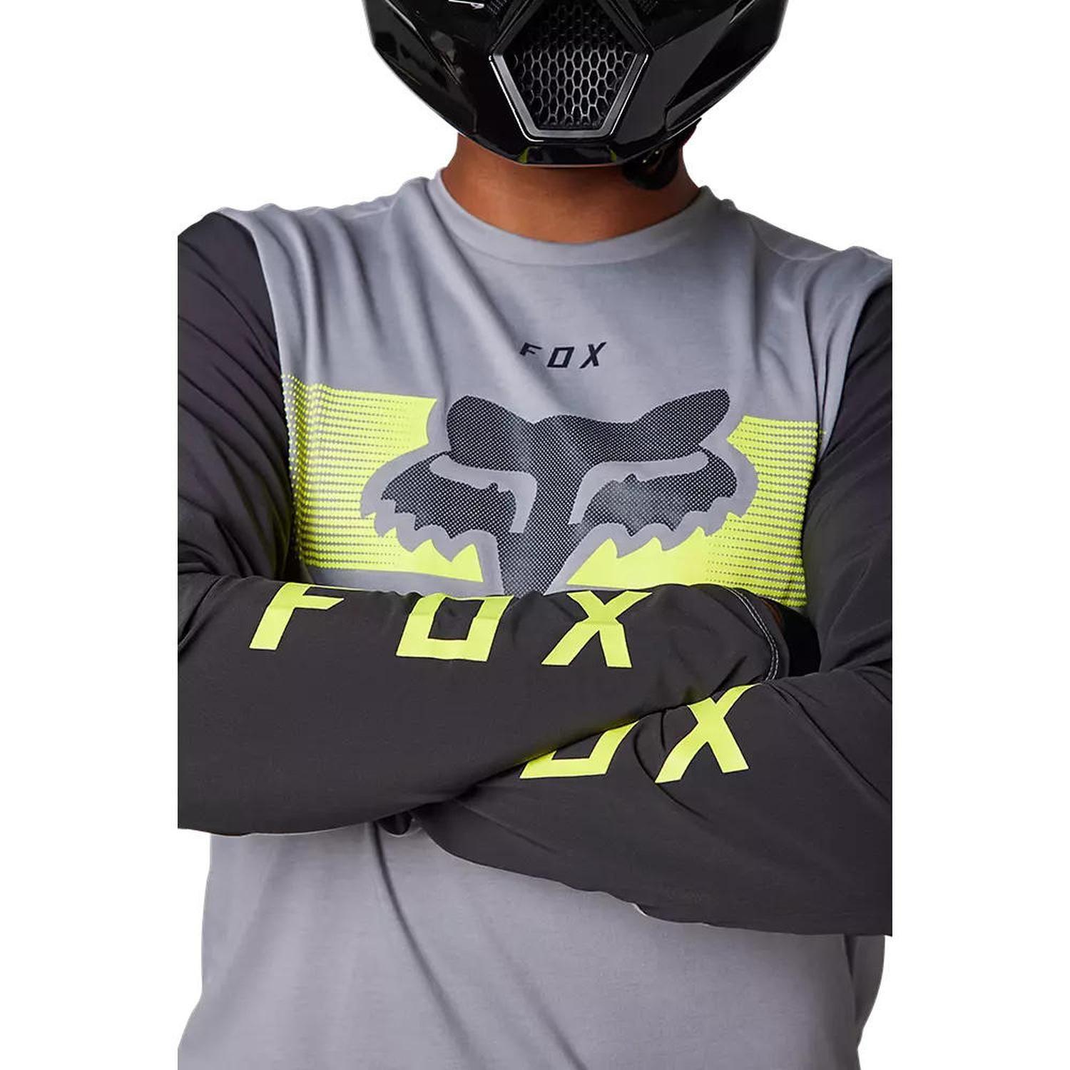 Polera Moto Ranger Offroad Gris Fox-4