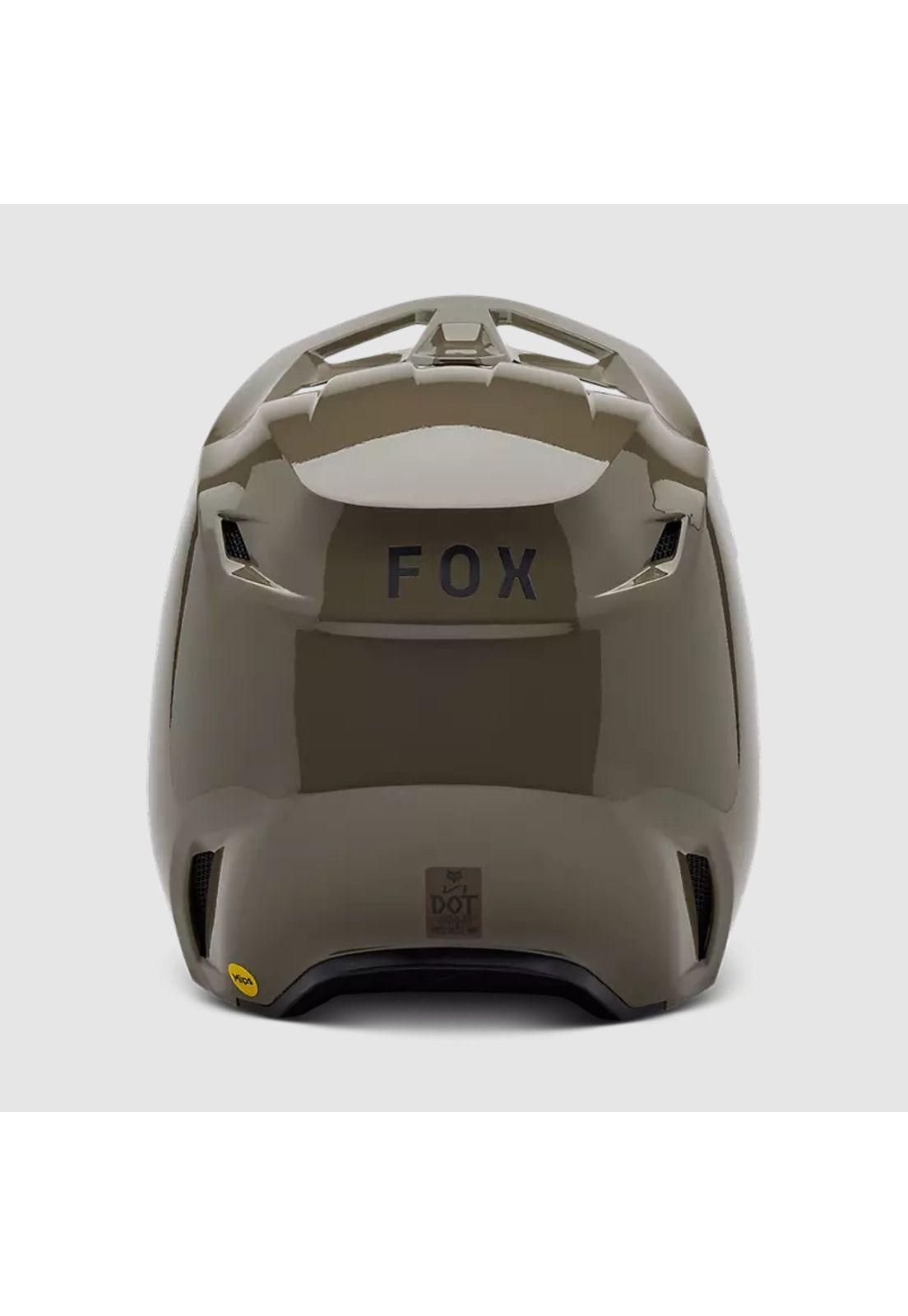 Casco Moto V1 Solid Cafe Fox-4