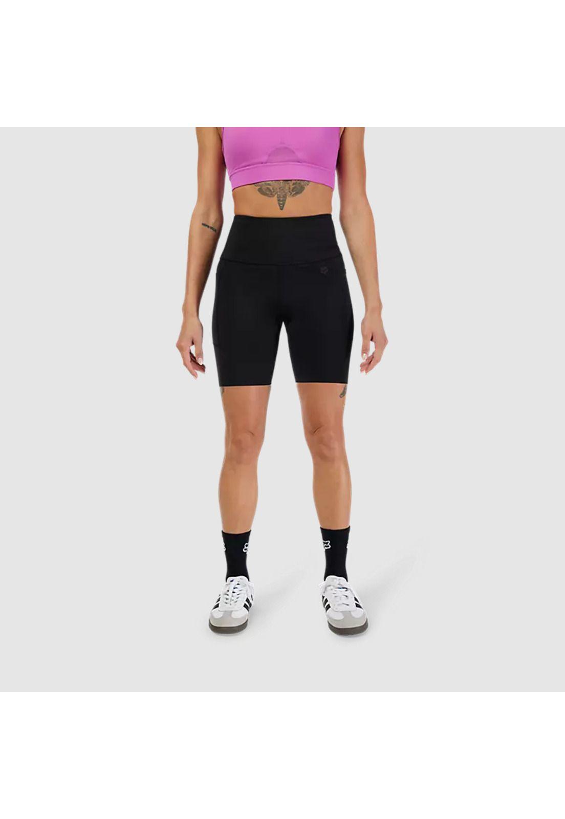 Calzas Cortas Lifestyle Mujer Motive Negro Fox-2