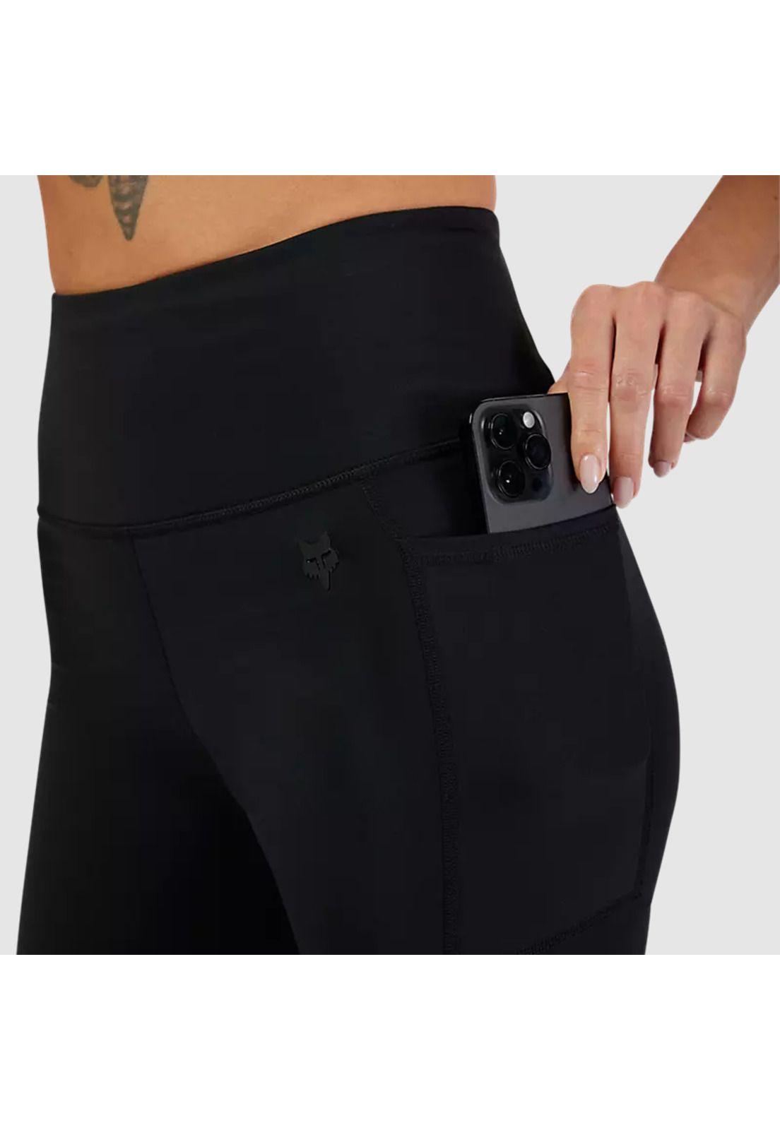 Calzas Cortas Lifestyle Mujer Motive Negro Fox-4