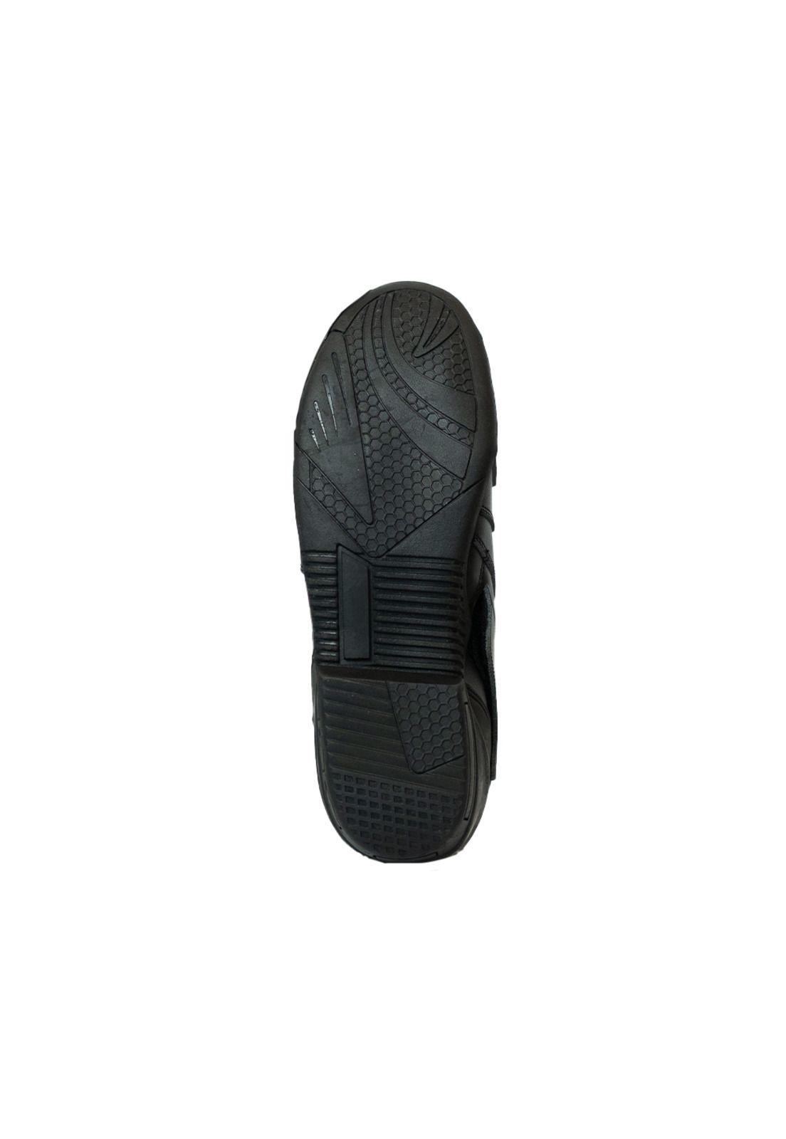 Botas Moto Calle Velo Negro KMZ-4