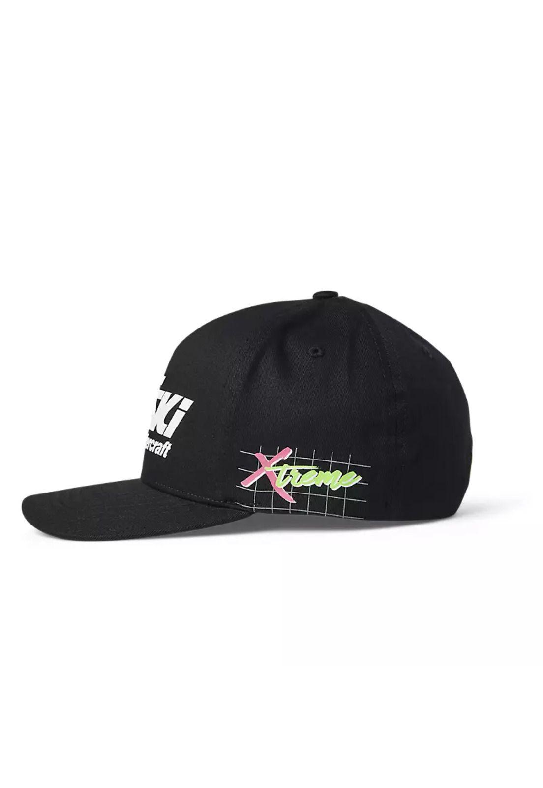 Gorro Jockey Lifestyle Kawasaki Jet Ski Flexfit Negro Fox-2
